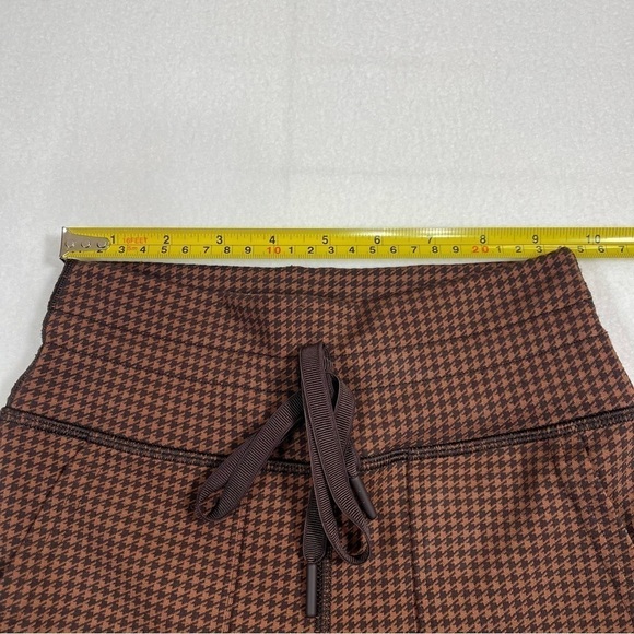 OFFLINE by AERIE Mini Brown and Black Houndstooth Drawchord Leggings Size XS - Picture 12 of 12